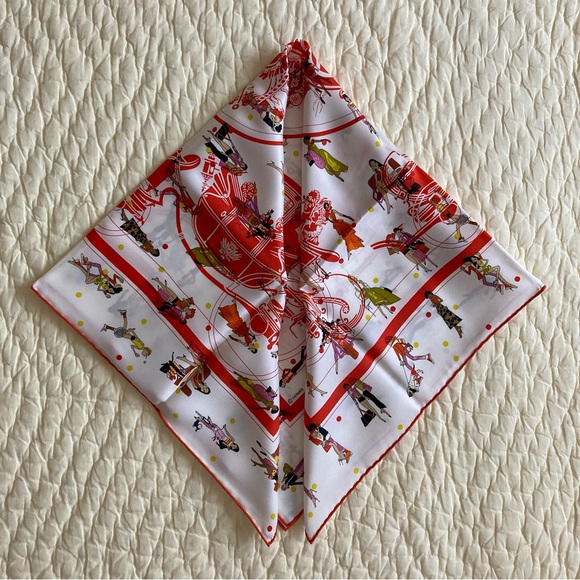 NWT Hermes Ex-Libris Les Parisiennes Silk Scarf - Picture 12 of 16